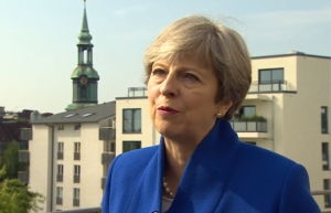 Theresa May (sursa foto: captură Youtube)